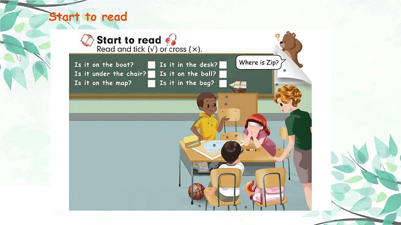 Unit 4 Part B 第三课时 Start to read—Story time课件+音频06