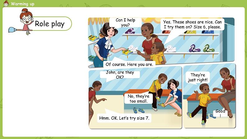 人教PEP版四年级英语下册 Unit6 第2课时Part A Let's talk& Let's play（PPT课件）03