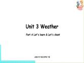 人教PEP版四年级英语下册 Unit3 第2课时Part A Let's learn & Let's chant（PPT课件）