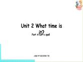 人教PEP版四年级英语下册 Unit2 第3课时Part A  Let's spell（PPT课件）