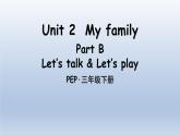 人教版（PEP）三年级英语下册 Unit 2 Part B 第4课时课件