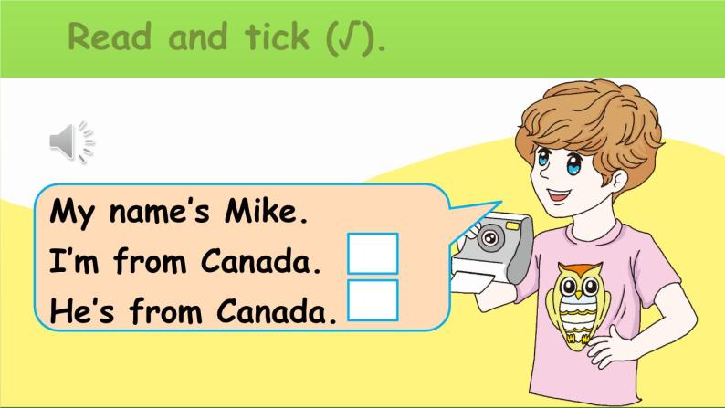 wavjohn.wav人教版(pep)三年级英语下册 unit 1 part b 第6课时.