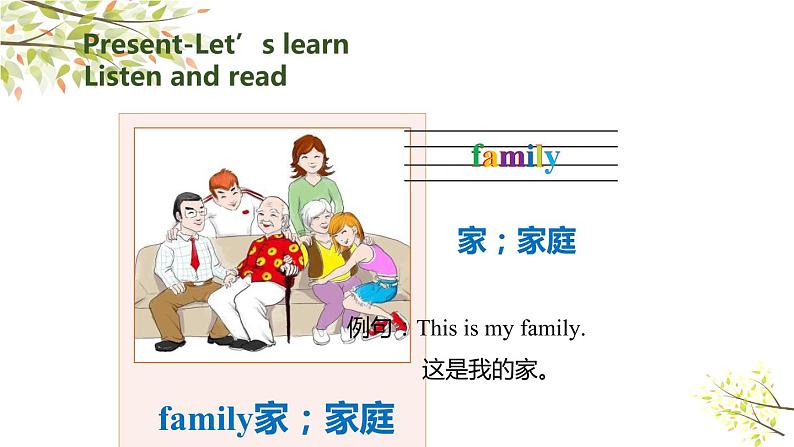 三年级下册PEP版英语教学课件unit2-partB-Let's learn & Let's chant08