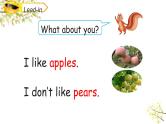 三年级下册PEP版英语教学课件Unit 5 Do you like pears_ PB Let’s talk 课件+素材