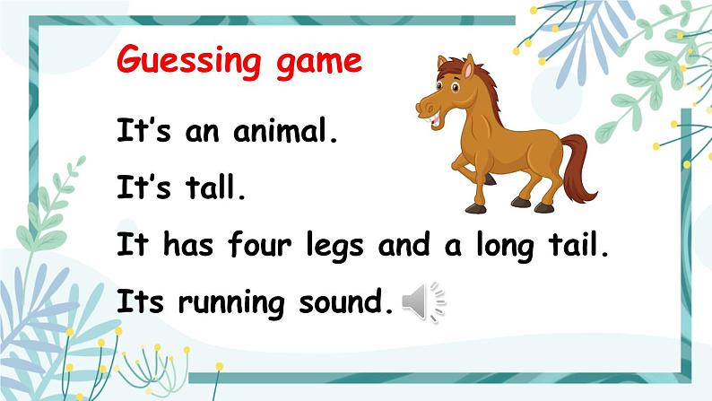 人教版四年级英语下册  Unit 4 Part A 第3课时课件+素材03