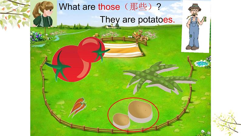 英语PEP四年级下册Unit4 At the farm B let’s learn课件+素材07