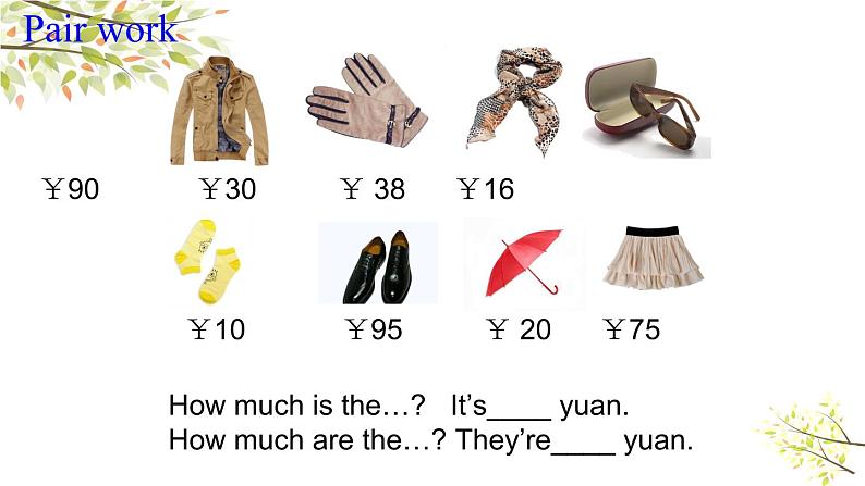 英语PEP四年级下册Unit6 Shopping B read and write课件+素材03