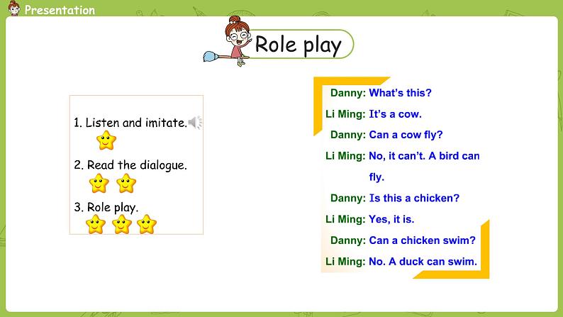 冀教版(三起）英语三年级下册 Unit1 Again please课件+素材08