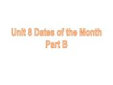 闵教版英语五年级下册Unit8 Dates of the Month PartB课件