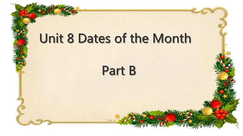 闵教版英语五年级下册Unit8 Dates of the Month PartB课件03