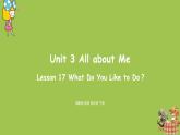 冀教版（三起）四年级英语下册 unit3 lesson17（PPT课件）