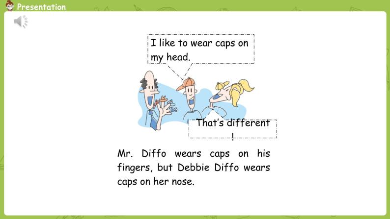 小学英语冀教版三年级起点四年级下册lesson24thediffos图片ppt课件