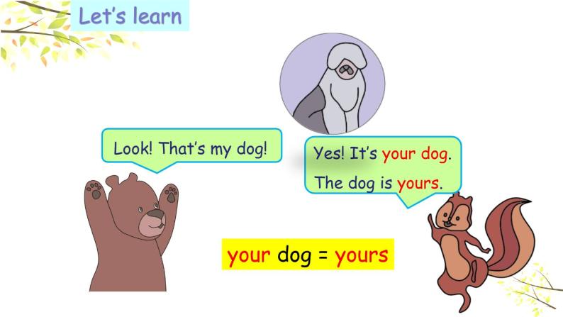 人教版 (pep)五年级下册unit 5 whose dog is it?