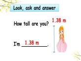 PEP六年级下册英语Unit 1 How tall are you A Let's learn & Do a survey and report课件+素材