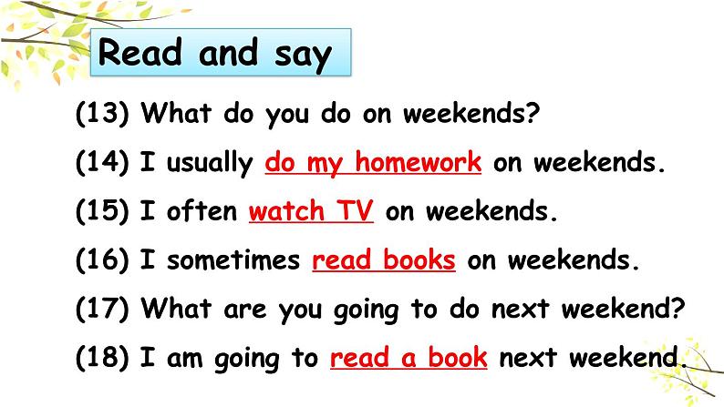 PEP六年级下册英语Unit 2 Last weekend B Let's check & Let's wrap it up课件+素材08