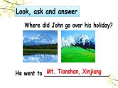 PEP六年级下册英语Unit 3 Where did you go A Let's learn & Listen, answer and write课件+素材