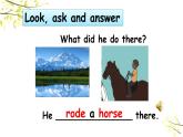 PEP六年级下册英语Unit 3 Where did you go A Let's learn & Listen, answer and write课件+素材