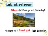 PEP六年级下册英语Unit 3 Where did you go B Let's try & Let's talk课件+素材