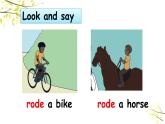 PEP六年级下册英语Unit 3 Where did you go B Let's learn & Look and say课件+素材