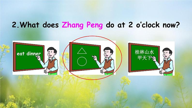 人教版（PEP）五年级英语下册 第一单元 Part A 第2课时 课件06