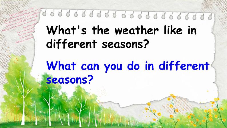 人教版（PEP）五年级英语下册 第二单元 Part B 第2课时 课件03