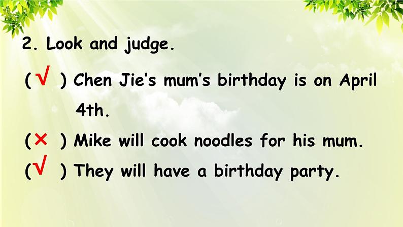 人教版（PEP）五年级英语下册 第四单元 Part B 第2课时 课件08