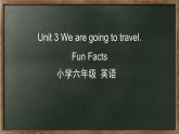 人教精通版六年级英语下册 Unit 3 Fun Facts课件