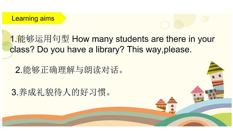 PEP小学英语四年级下册 unit 1  My school  PartB Let's talk＆Let's play课件+素材02