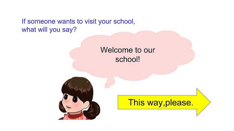 PEP小学英语四年级下册 unit 1  My school  PartB Let's talk＆Let's play课件+素材04