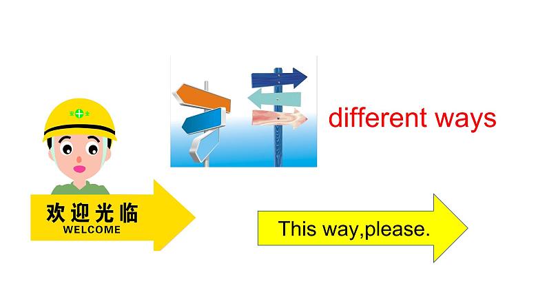 PEP小学英语四年级下册 unit 1  My school  PartB Let's talk＆Let's play课件+素材05