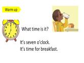 PEP小学英语四年级下册 unit 2  What time is it   Part A Let's spell课件+素材