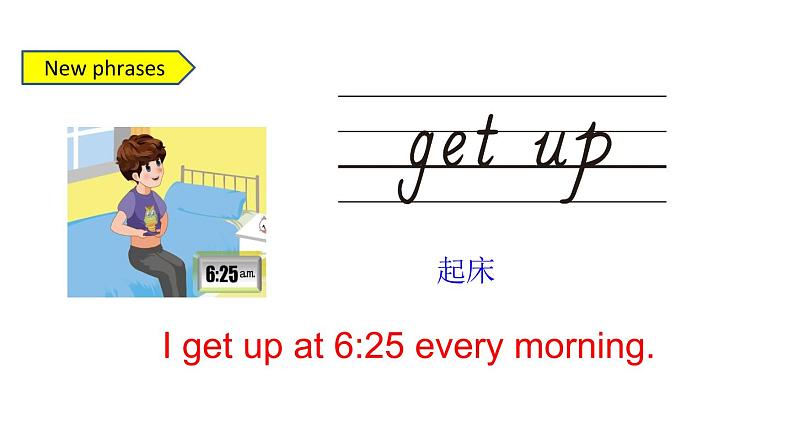 PEP小学英语四年级下册 unit 2  What time is it   Part B Let's learn&Let's play课件+教案04