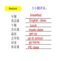 PEP小學(xué)英語四年級下冊 unit 2  What time is it   Part B Read and write&Let's check&Part C Story time課件+教案