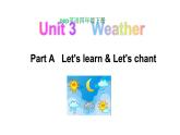 PEP小学英语四年级下册 unit  3 Weather   Part A Let's learn&Let's play 课件