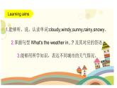 PEP小学英语四年级下册 unit  3 Weather   Part B Let's learn&Let's play课件+教案