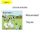 PEP小学英语四年级下册 unit  4  At  the  farm  Part B Let's learn&Draw and say课件+教案