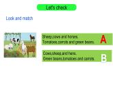 PEP小学英语四年级下册 unit  4  At  the  farm  Part B Read and write&Let's check&Part C Story time课件+教案