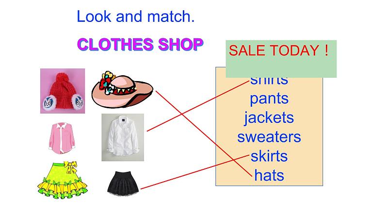 PEP小学英语四年级下册 unit  5  My  clothes  Part B Read and write&Let's check&Part C Story time课件+教案04