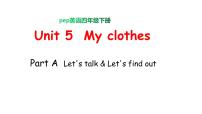 小学英语人教版 (PEP)四年级下册Unit 5 My clothes Part B课文课件ppt
