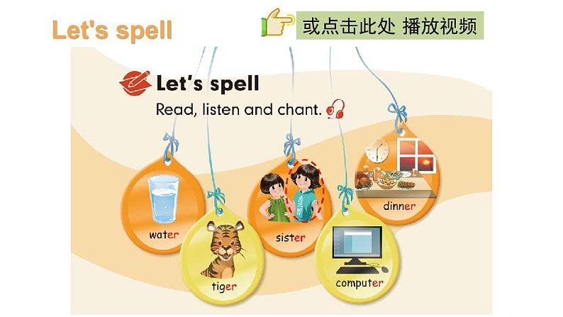 PEP小学英语四年级下册 unit 1  My school  A Let's spell课件+教案04