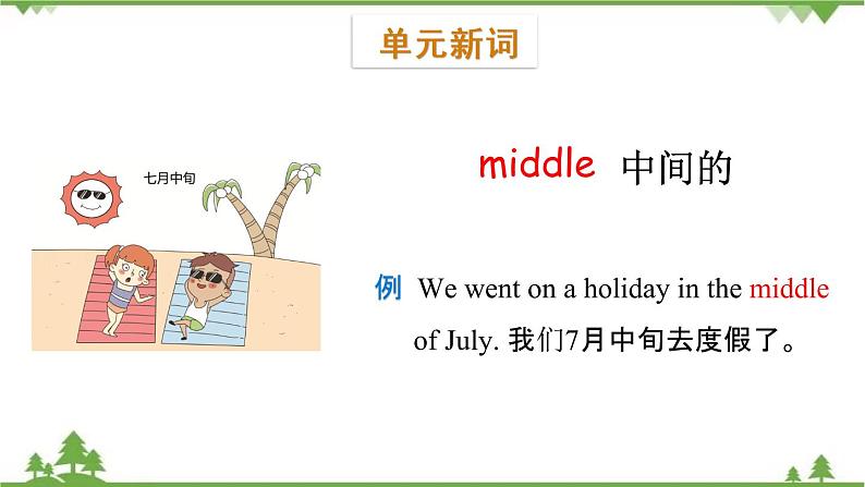 五年级下册英语课件-Module 1 Seasons Unit 2 It's the middle of winter Period 1-教科版（广州）03