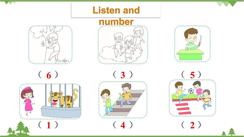 五年级下册英语课件-Module 5 Safety Unit 9 Be careful! Period 2-教科版（广州）07