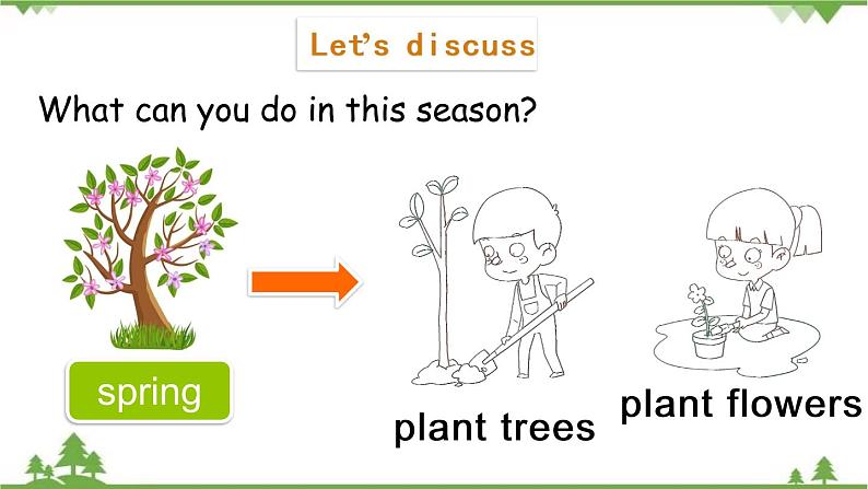 五年级下册英语课件-Module 1 Seasons Unit 1 What's your favourite season_ Period 1-教科版（广州）03