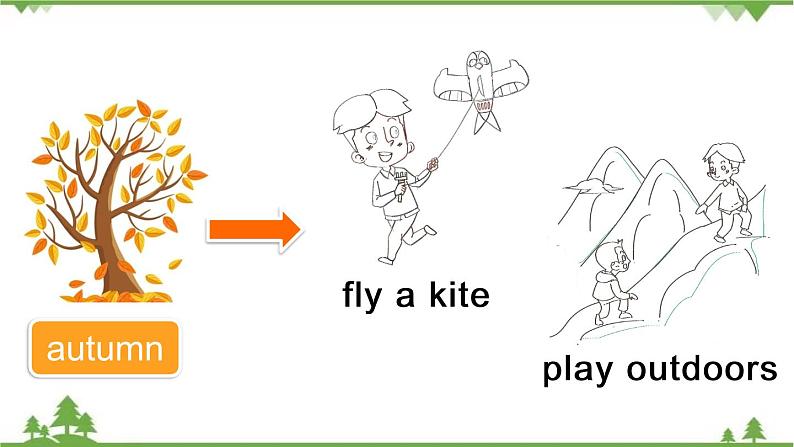 五年级下册英语课件-Module 1 Seasons Unit 1 What's your favourite season_ Period 1-教科版（广州）05