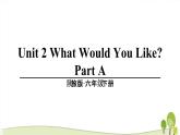 陕旅版英语六年级下Unit 2 part A教学课件