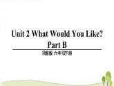 陕旅版英语六年级下Unit 2 part B教学课件