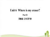 陕旅版英语三年级下Unit 6  Part B教学课件