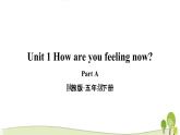 陕旅版英语五年级下Unit 1 Part A教学课件