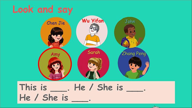 人教PEP 三年级英语下册 Unit 1 Welcome back to school Part B第5课时课件+素材07