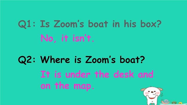 人教PEP 三年级英语下册 Unit 4 Where is my car Part B第5课时课件+素材08